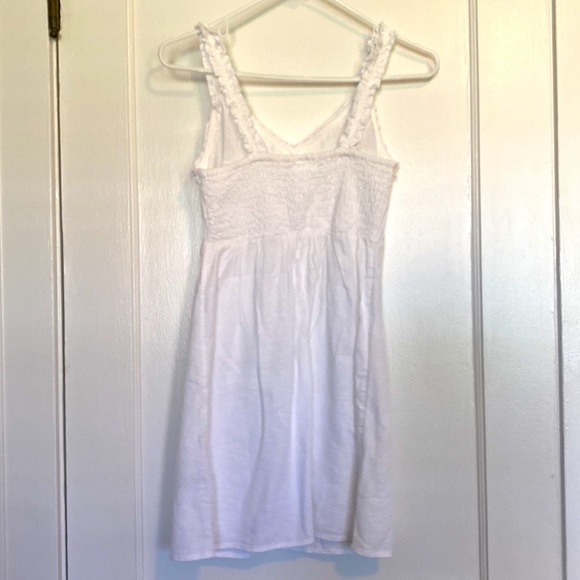 Abound White Linen Sunday Graduation Dress - Picture 4 of 6